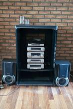 Steriotoren met apparatuur en boxen, Audio, Tv en Foto, Stereo-sets, Ophalen, Gebruikt