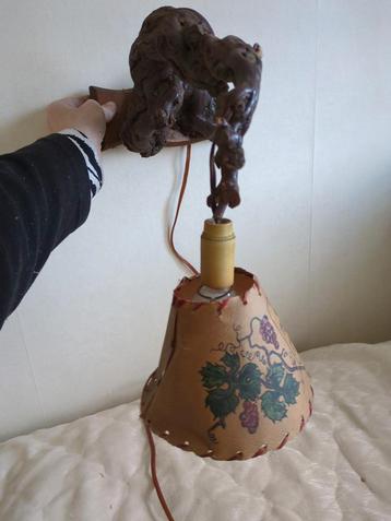 Wijnrank Lamp - Uniek Design beschikbaar voor biedingen