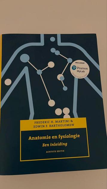 Anatomie en fysiologie, 8e editie met MyLab NL beschikbaar voor biedingen