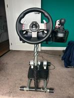 Logitech G27 + Pedalen + Shifter + Wheelstand Pro, Computers en Software, Joysticks, Ophalen, Zo goed als nieuw, Logitech