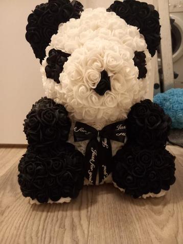 Rozenbeertjes - Handgemaakte Panda & Kleuren beschikbaar voor biedingen