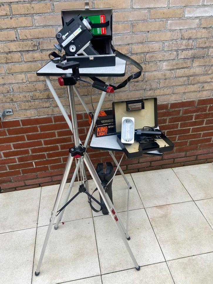 Filmcamera + accessoires ( Fuji), Verzamelen, Fotografica en Filmapparatuur, Overige typen, 1960 tot 1980, Ophalen of Verzenden