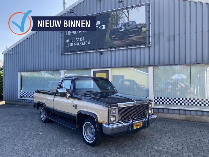 Chevrolet Short-Bed Fleetside  C10 V8 Oldtimer Zeer netjes., Auto's, Chevrolet, Bedrijf, Airconditioning, Cruise Control, Elektrische ramen