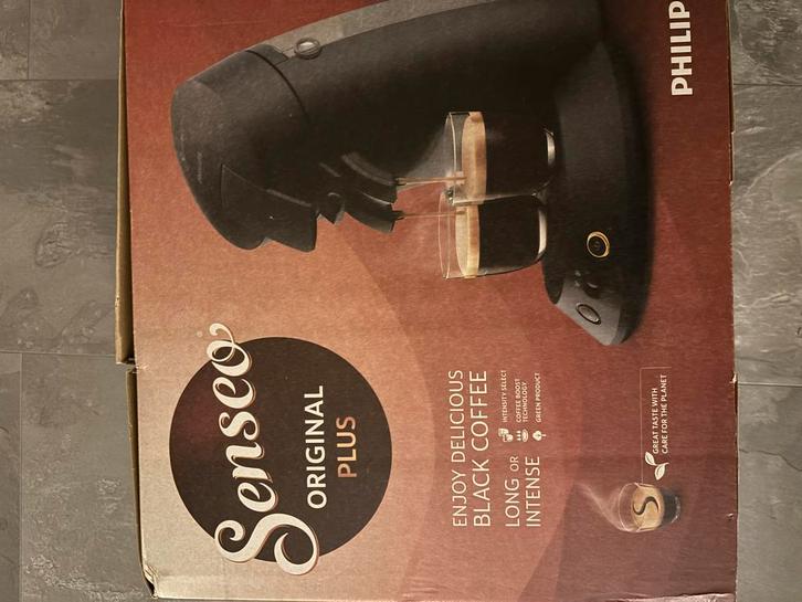 Senseo Original Plus Koffiezetapparaat, Witgoed en Apparatuur, Koffiezetapparaten, Zo goed als nieuw, Koffiepads en cups, Koffiemachine