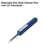 Glasvezel One Click Cleaner Pen voor LC Connector, Telecommunicatie, Overige Telecommunicatie, Ophalen of Verzenden