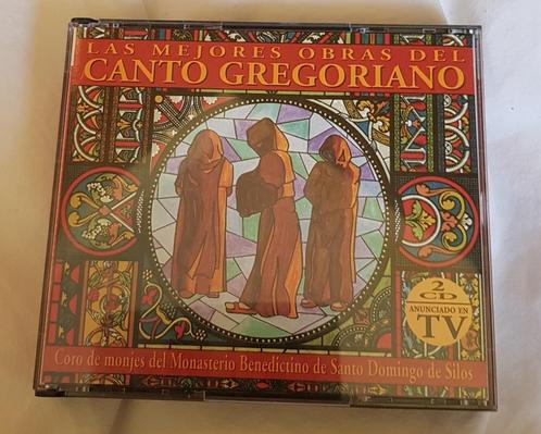 Dubbel cd Gregoriaans, Cd's en Dvd's, Cd's | Religie en Gospel, Zo goed als nieuw, Koren of Klassiek, Ophalen of Verzenden