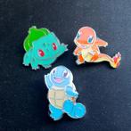 Pokemon Go pin set van 3 Charmander Bulbasaur en Squirtle, Verzamelen, Nieuw, Figuurtje, Ophalen of Verzenden, Speldje of Pin