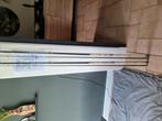 Te koop twee handgebouwde carbon karperhengels, 12 ft, 2 Lb., Watersport en Boten, Hengelsport | Karpervissen, Ophalen, Gebruikt