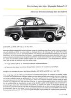 50 Jahre opel Olympia Rekord Baujahre 1953-1957, Olaf Trapp, Opel, Verzenden, Nieuw