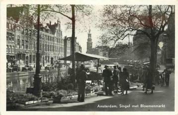 (377-176-007) Amsterdam Singel met Bloemenmarkt beschikbaar voor biedingen