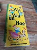 Wie Wat en Hoe - Leuk kinderboek met 1001 gekke antwoorden, Gelezen, Non-fictie, Joan Allen, Ophalen of Verzenden