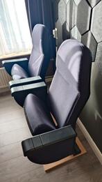 Bioscoop stoelen, Ophalen, Kunststof, Gebruikt, Twee