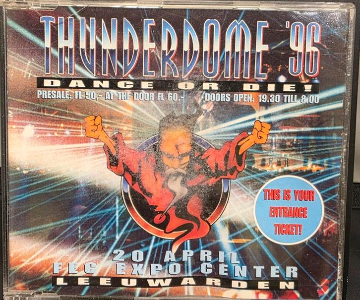 Thunderdome '96 - This is your ticket edition, Cd's en Dvd's, Cd's | Dance en House, Zo goed als nieuw, Ophalen of Verzenden
