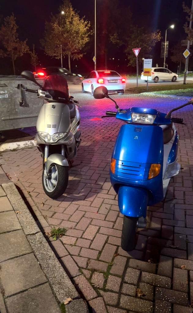 Skipper 172 A1 AC, Fietsen en Brommers, Scooters | Piaggio, Zo goed als nieuw, Zip, Tweetakt, Ophalen