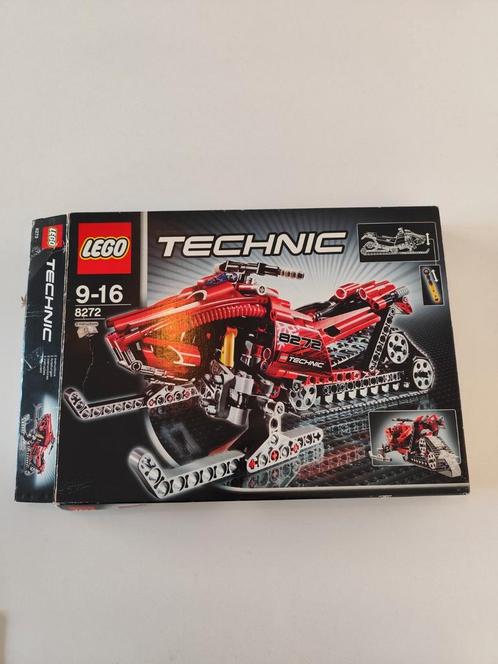 Lego technic sneeuwscooter bulldozer 8272 compleet in doos, Kinderen en Baby's, Speelgoed | Duplo en Lego, Gebruikt, Ophalen of Verzenden
