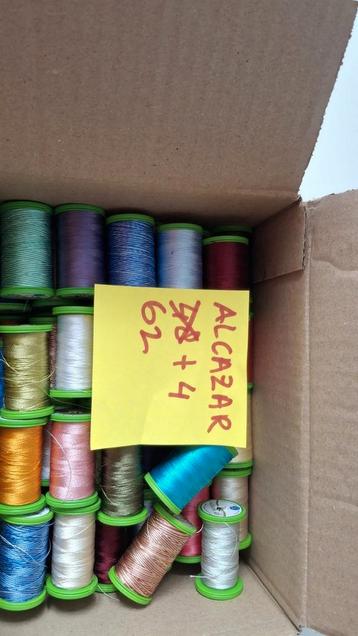 62 klosjes Alcazar borduurgaren beschikbaar voor biedingen