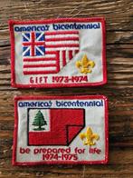 Scouting Boy Scouts of America, 200 jaar bestaan VS, Ophalen of Verzenden, Zo goed als nieuw, Embleem, Speld of Insigne