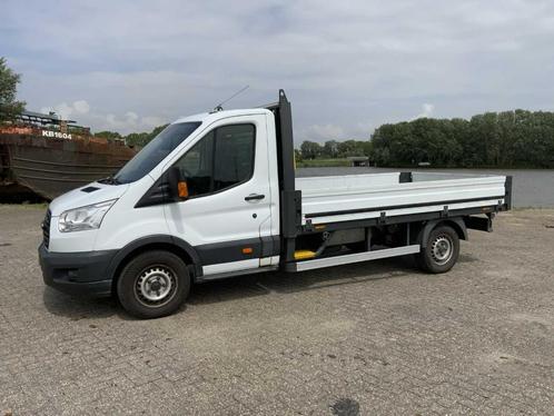 Ford Transit 2015 pick up bakwagen open bak, Auto's, Bestelauto's, Bedrijf, Ford, Diesel, Geïmporteerd, Wit, Zwart, Ophalen