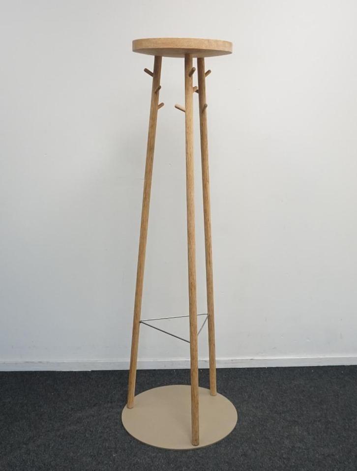 Staande Design Kapstok | Houten kapstok | Hoogte 166 cm, Huis en Inrichting, Woonaccessoires | Kapstokken, Gebruikt, Staande kapstok
