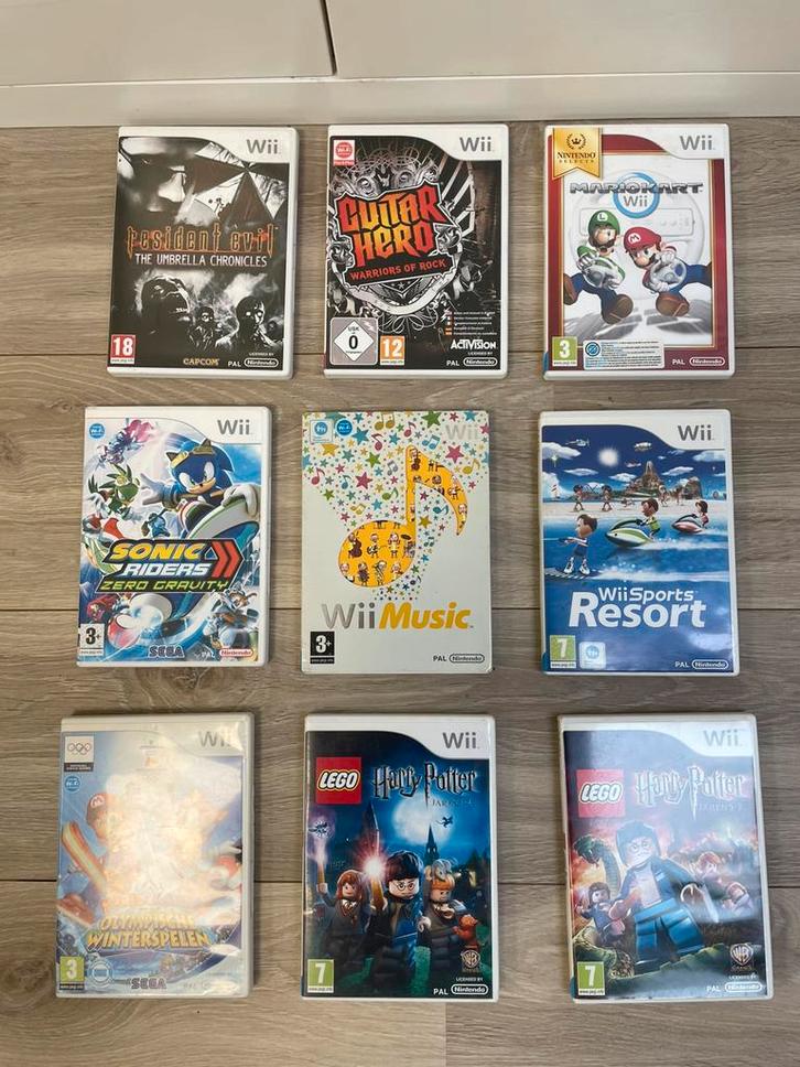 Wii game lot, Spelcomputers en Games, Games | Nintendo Wii, Gebruikt, Overige genres, 1 speler, Vanaf 3 jaar, Ophalen