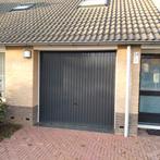 Garage deur metaal 220x220 antraciet grijsblauw, Ophalen, Garagedeur, Zo goed als nieuw, Metaal