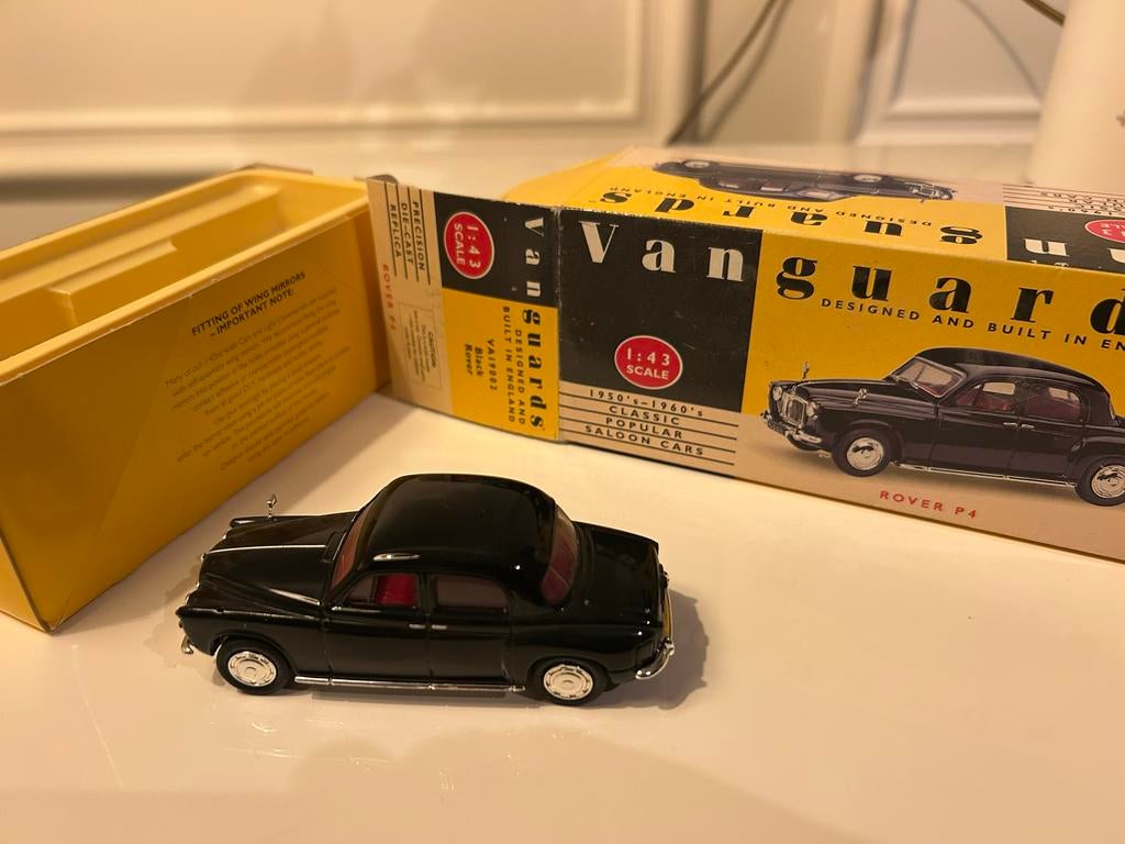 Vanguards Rover P4 Modelauto 1:43, Ophalen, Zo goed als nieuw, Auto, Vanguards