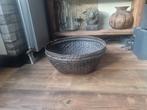 Te koop leemmand /schaal/bak, Huis en Inrichting, Ophalen, Zo goed als nieuw, Rond, Hout