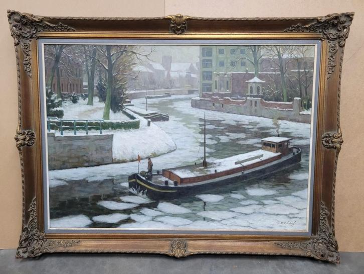 Aurel DE LOOF, de Lindelei in Gent 1968, Antiek en Kunst, Kunst | Schilderijen | Klassiek, Ophalen