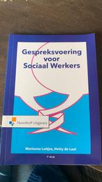 Gespreksvoering voor Sociaal Werkers hbo boek, Sociale wetenschap, Nieuw, Ophalen of Verzenden, Marianne Luitjes; Hetty de Laat