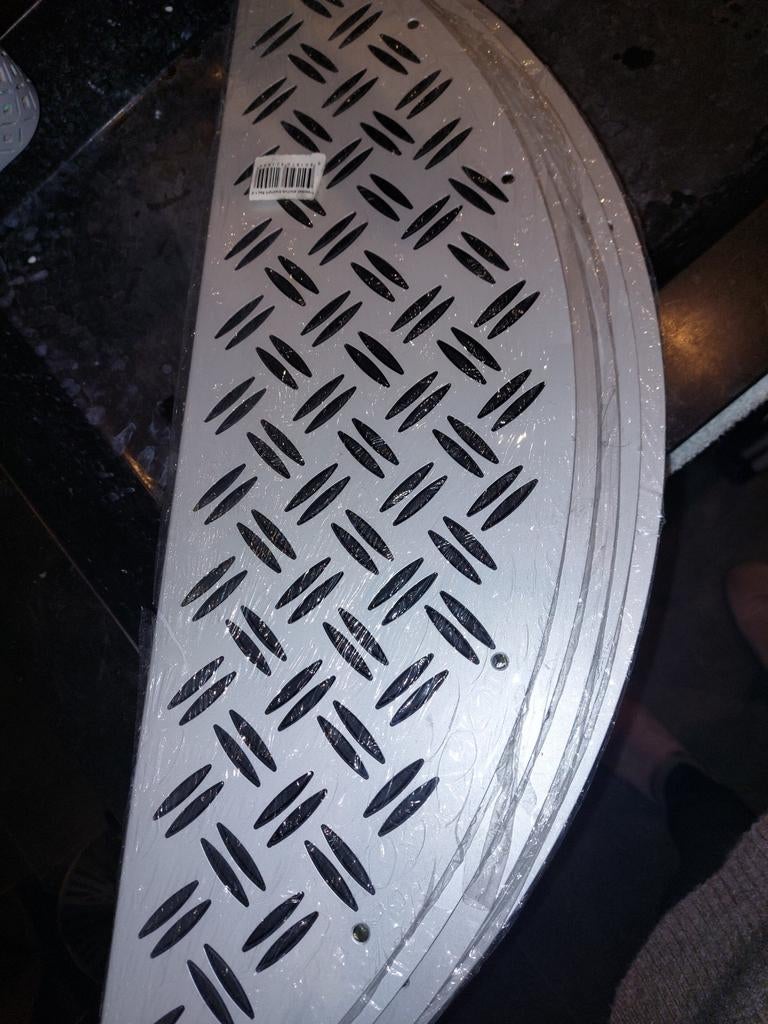 5 nieuwe aluminium traptrede.met antislip, Ophalen of Verzenden, Nieuw, Minder dan 10 m²