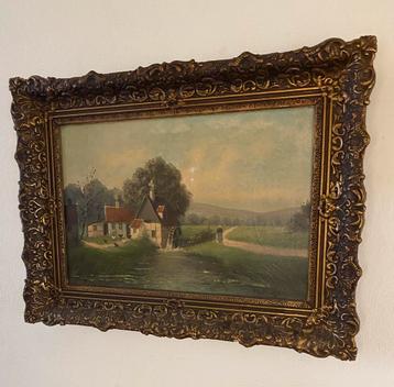 Gesigneerd schilderij beschikbaar voor biedingen