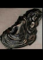 Maria met haar zoon , mooi zwaar wandbord, Antiek en Kunst, Antiek | Religie, Ophalen of Verzenden