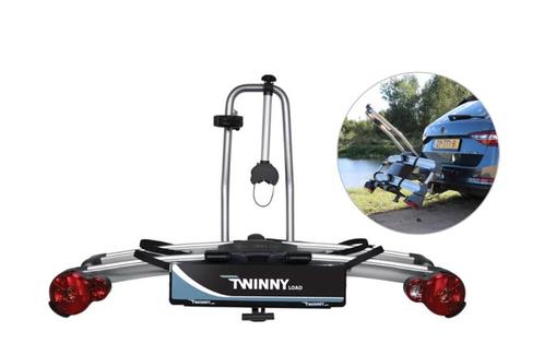 Twinny Load e-Carrier Ultra Fietsendrager, Auto diversen, Fietsendragers, Zo goed als nieuw, Trekhaakdrager, 2 fietsen, Brede banden
