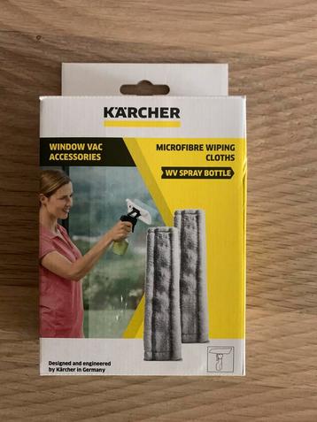 Kärcher 2x microvezeldoek voor WV sprayfles beschikbaar voor biedingen