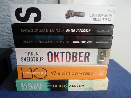 Scandinavische thrillers 6 X, Boeken, Thrillers, Zo goed als nieuw, Scandinavië, Ophalen of Verzenden