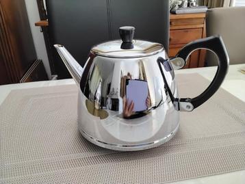 Dubbelwandige RVS theepot merk BREDEMEIJER izgst 1 liter beschikbaar voor biedingen
