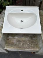 Wastafel - Wit, Ophalen, Minder dan 50 cm, Zo goed als nieuw, Minder dan 25 cm