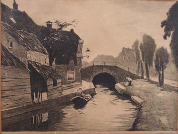 Ype Wenning (1879-1959): De sluis te Oudewater beschikbaar voor biedingen