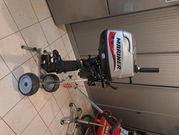 mariner 4takt 5pk kortstaart met kar beschikbaar voor biedingen