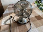 Vintage Mandrill Tafelventilator (metaal), Witgoed en Apparatuur, Ventilatoren, Ophalen of Verzenden, Gebruikt, Tafelventilator