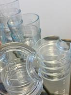 Vintage Chocomel Servies, Glas of Glazen, Gebruikt, Ophalen of Verzenden, Glas