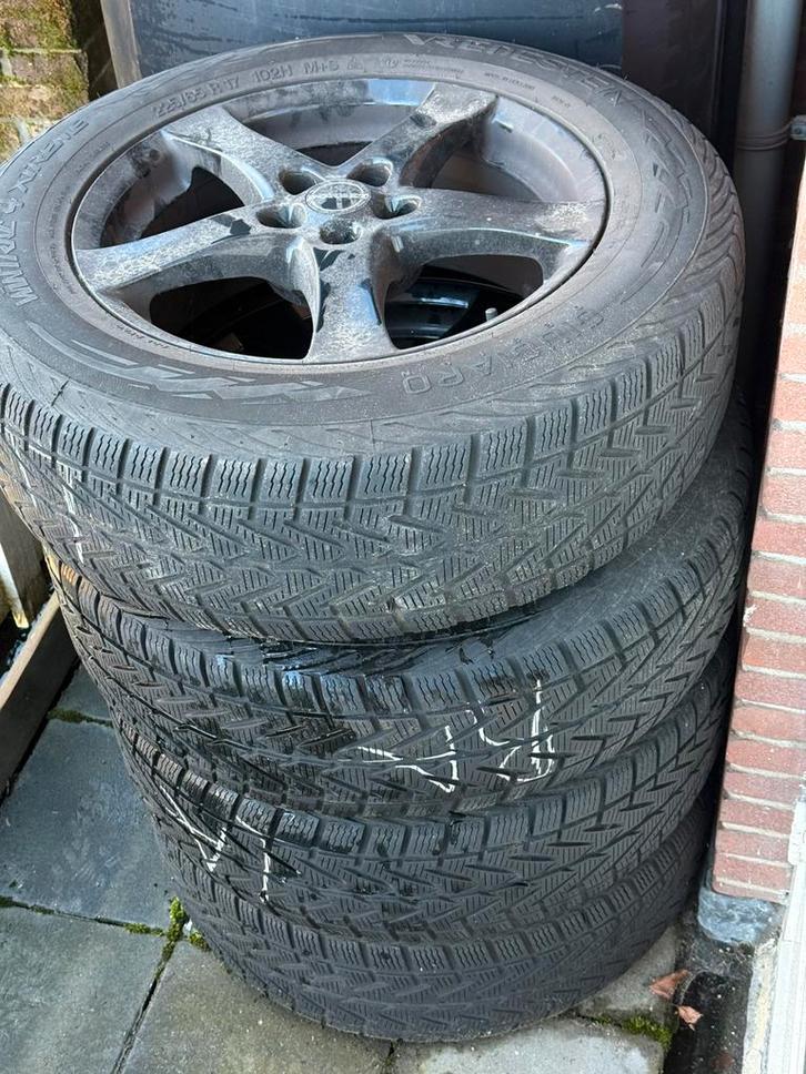 Winterbanden Vredestein en Velgen: zie omschrijving, Auto-onderdelen, Banden en Velgen, Banden en Velgen, Winterbanden, 17 inch