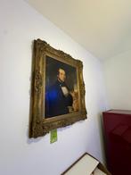 antiek schilderij  100/80, Antiek en Kunst, Ophalen