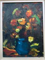 Oud olieverf stilleven op canvas, Antiek en Kunst, Kunst | Schilderijen | Klassiek, Ophalen of Verzenden