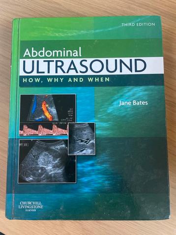 Abdominal Ultrasound - Jane Bates - 3e Editie beschikbaar voor biedingen