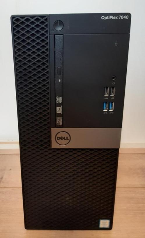 Dell optiplex 7040  i7 PC met  windows 11, Computers en Software, Desktop Pc's, Zo goed als nieuw, 3 tot 4 Ghz, HDD, SSD, 16 GB