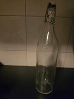Vintage Fles met Beugelsluiting, Gebruikt, Overige kleuren, Ophalen of Verzenden, Glas