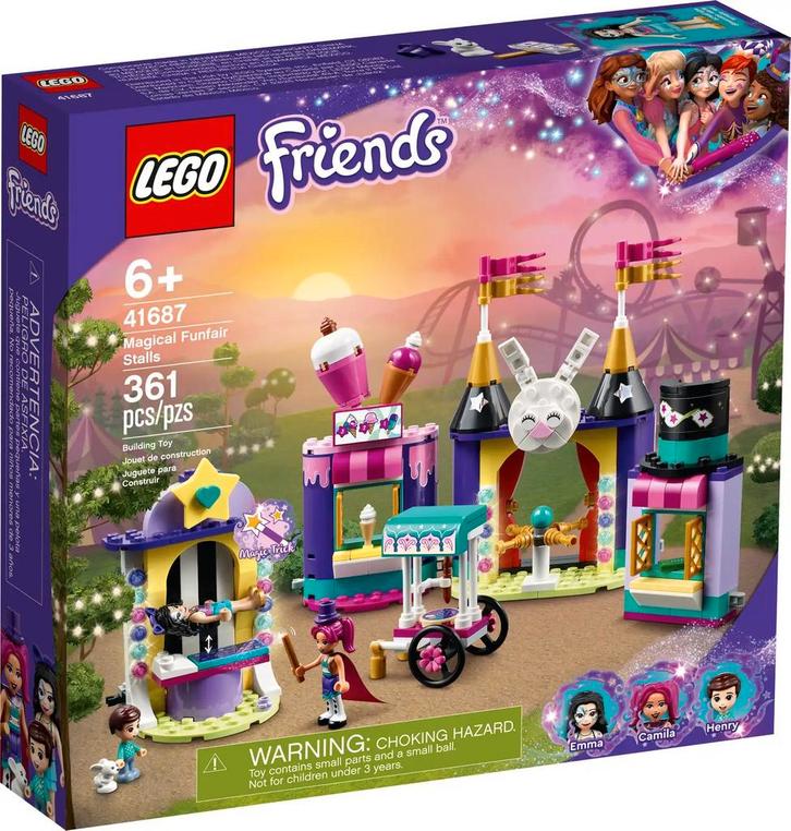 Lego Friends 41687 Magische Kermis Attracties, Kinderen en Baby's, Speelgoed | Duplo en Lego, Zo goed als nieuw, Lego, Complete set