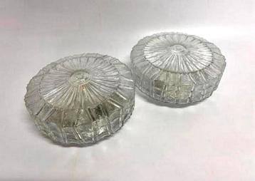 PH9 vintage helder glazen ronde plafonnière Ø 25 cm beschikbaar voor biedingen