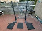 Home Gym Set - Squatrek, Bank, Gewichten, Ophalen, Gebruikt, Krachtstation, Armen